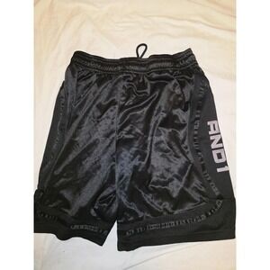 AND1 Black Clutch Shooter Basketball Shorts  Size L. Basketball, Pickleball,...